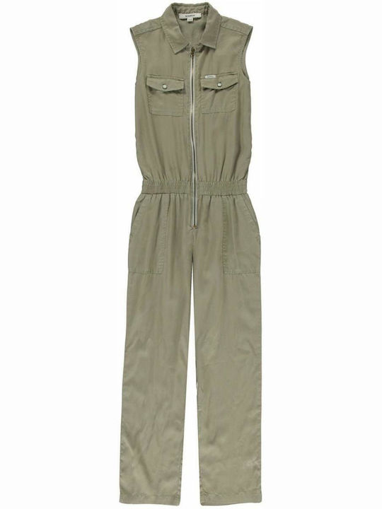 Garcia Jeans Σαλοπέτα Sleeveless Jumpsuit O02487-1681 Πράσινο Κορίτσι