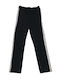 Pantaloni din Material Textil pentru Copii Negru