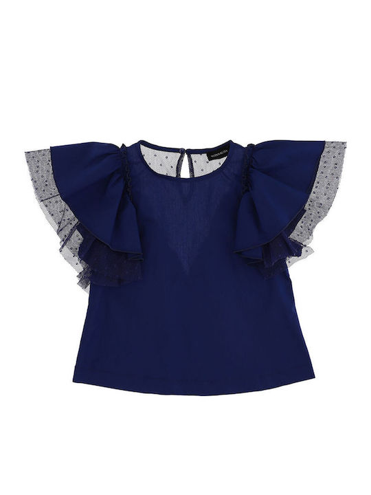 Top Monnalisa Fashion Gale 415611 5117-0056 Girl Kids Top