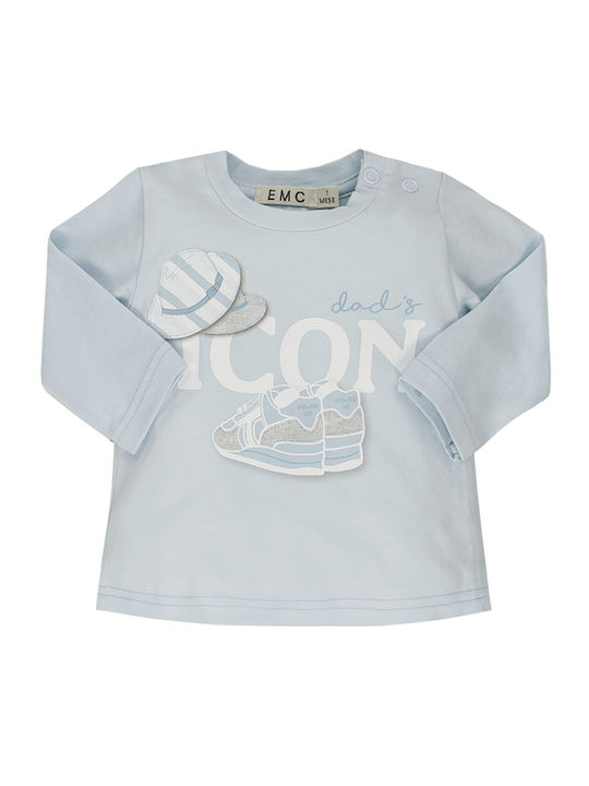 EMC Kinderhemd Langarm Hellblau