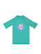 Slipstop Shirt Kinder Badeanzug Rashguard Green