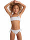 Swan By Diver Παιδικό Μαγιό Set Bikini 202-82272 Λευκο