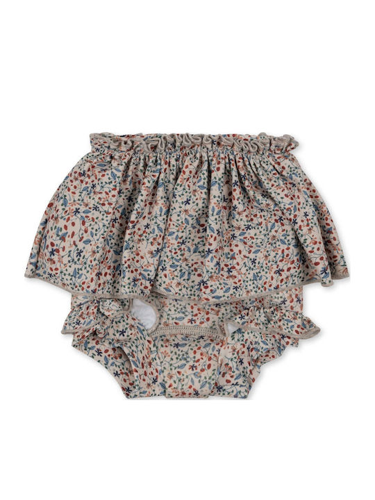 Baby Floral Swimwear Shorts with Ruffles Bobbi Louloudi 3m-36m Konges Slojd