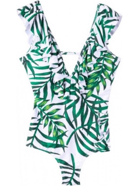 iEFiEL Kids Swimwear One-Piece Green