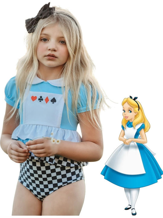 iEFiEL Costum de baie pentru copii Întreg Light Blue