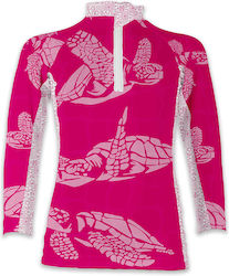 Uvea Kids Swimwear Rashguard Galapagos Rose