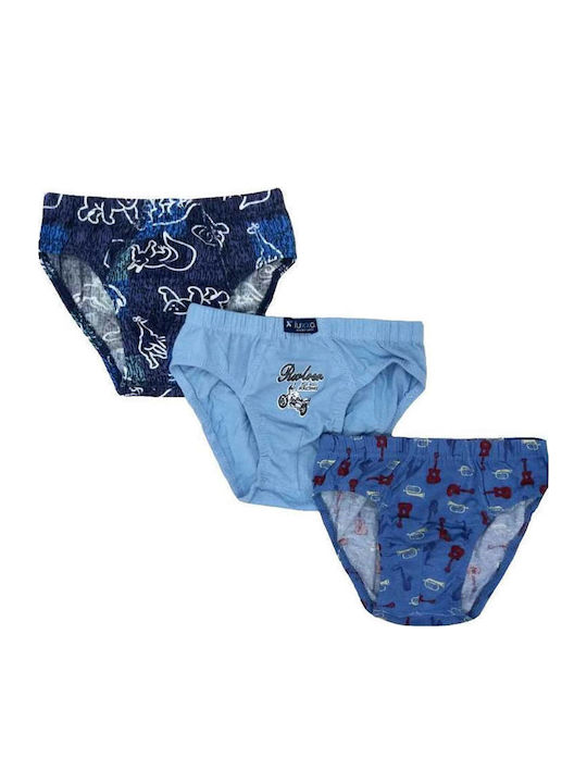 Luxxa Kids' Set with Briefs Blue 3pcs