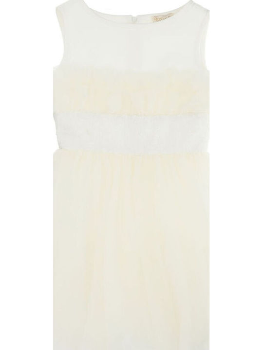 Dress Monnalisa Tulle Sequins 715901 5945-0001 ...