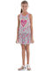 Mek Dress Abitino Jersey Fantasia 161miim001-030 Pink Girls