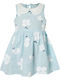 Light Blue Girls Dress Casual