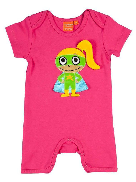 Lipfish Body pentru Bebeluși Mâneca scurta Pink