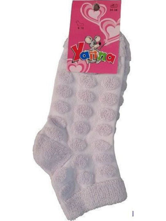 Kindersocken Kinder-Gummistiefel Nr 35-38 Lila Pünktchen