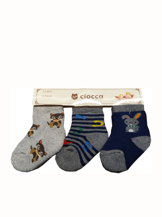 3er-Pack Baby Kindersocken Jungenmuster Blau Anthrazit Grau Frottee Innen 88% Baumwolle-11% Polyamid-1% Elastan 3er-Pack Baby Kindersocken Jungenmuster Blau Anthrazit Grau Frottee Innen 88% Baumwolle-11% Polyamid-1% Elastan