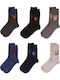 Design Letters Kids' Socks Multicolored 6 Pairs