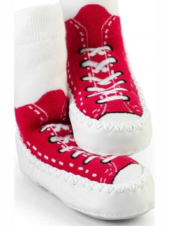 Καλτσοπαντοφλάκια Mocc Ons Sneakers Red 1765924-3