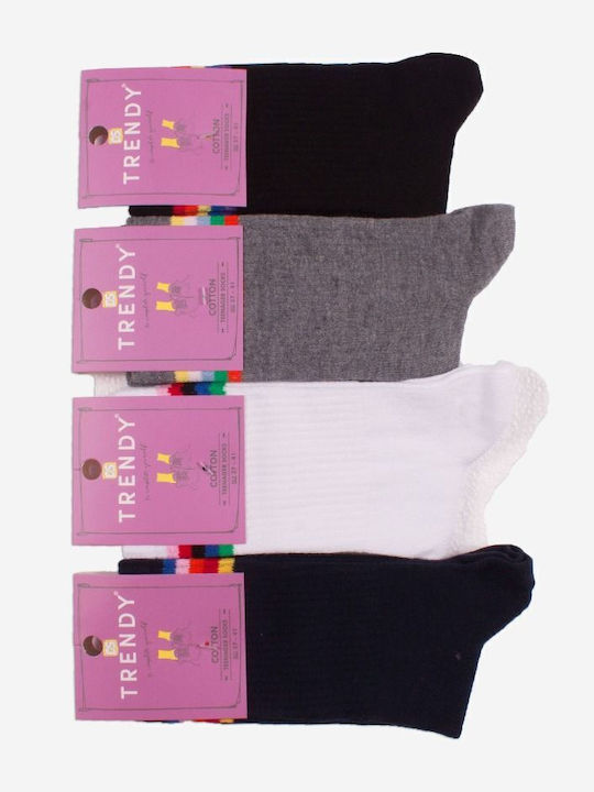 Εφηβικη Καλτσα Colorfoul Stripes Trendy Pack 4 Τεμ Πολύχρωμο
