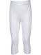 Kinder Leggings Capri Weiß