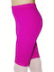 Cycling Cotton Lycra Leggings Greek Fuchsia