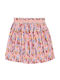 Garcia Jeans Floral Pleated Skirt B14909-2862 Pink Girl