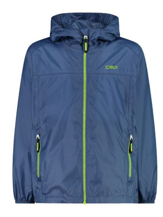 Αδιαβροχο Cmp Boy's Fix Hood Dusty Blue Παιδικό...