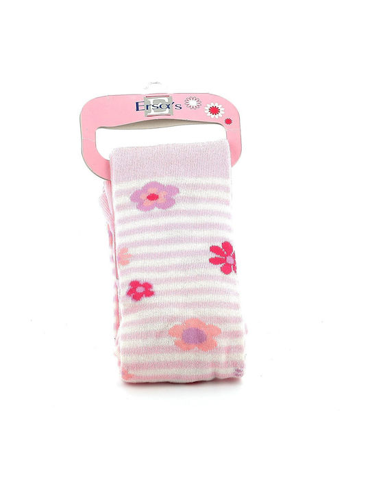 Ersa Детски Чорапогащник На райета Pink