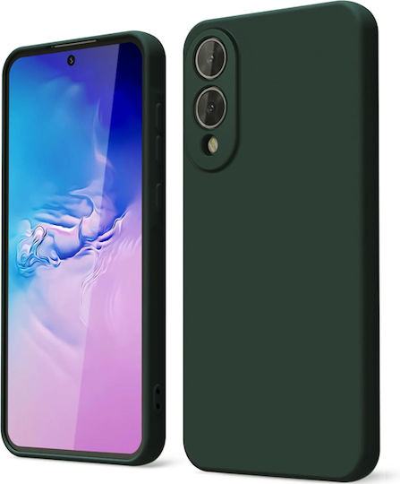 Orso Rubber Silk Back Cover Σιλικόνης Γκρι (Galaxy S25 Edge)