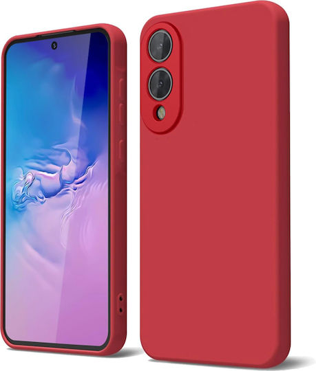 Orso Rubber Silk Back Cover Σιλικόνης Γκρι (Galaxy S25 Edge)