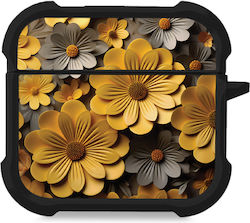 Sonique 3D Flower Series Husă Din Silicon Galbe...