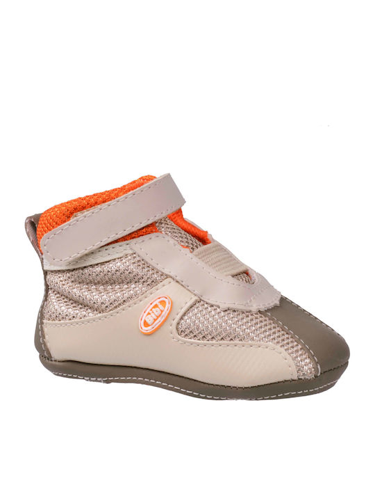Apostolidis Shoes Baby Sneakers Beige