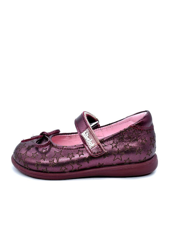 Bibelot Synthetisches Leder Anatomische Kinder Ballerina 2020-03 Burgundisch