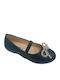 Bacio & Bacio Kids Ballerinas with Elastic Strap Black