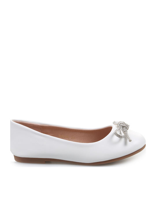 Μπαλαρίνα Παιδική Fshoes 230/71.04 Fshoes Λευκο