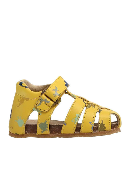 Falcotto 001150073691-0g04 Alby Yellow Sandal