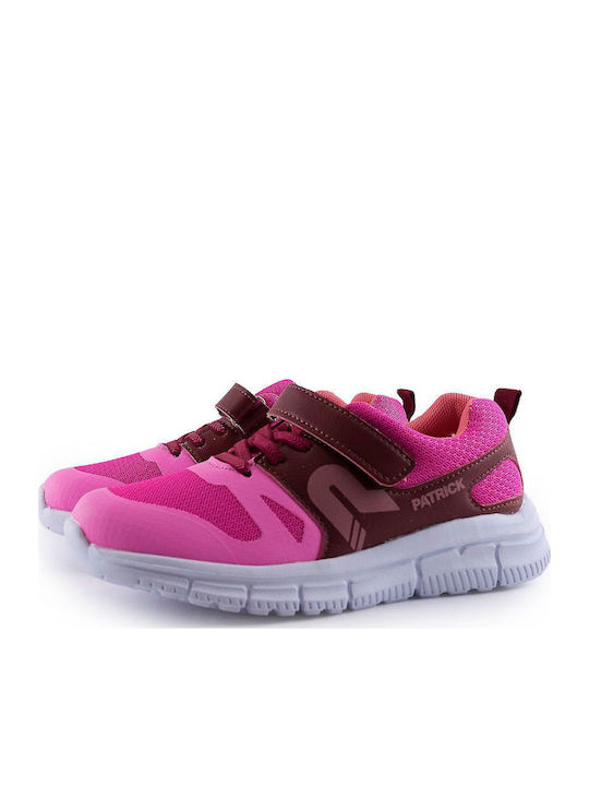 Kids Sneakers with Scratch Fuchsia