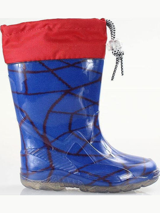 G & G Kids Wellies with Internal Lining Blue