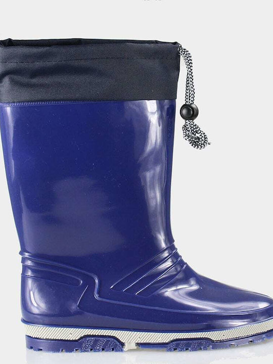 G & G Kids Wellies with Internal Lining Blue