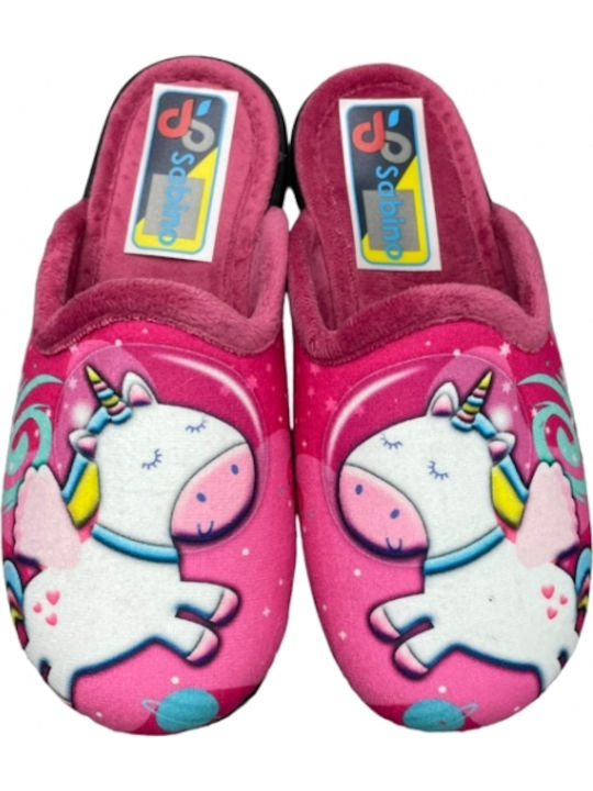 Παιδικες Παντοφλες Σπιτιου Sabino 4300.386-fuxia 4300.386-fuxia