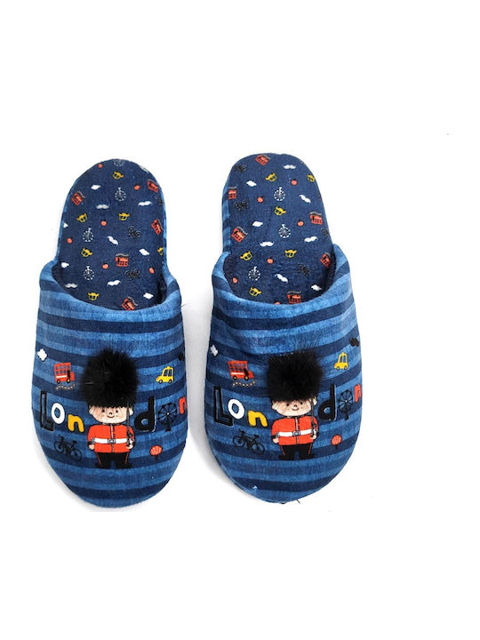 Giardino D'Oro Kids Slippers Blue