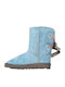 Kinderstiefel Mädchen Pelz Icon 265-20 Hellblau Fiofgo