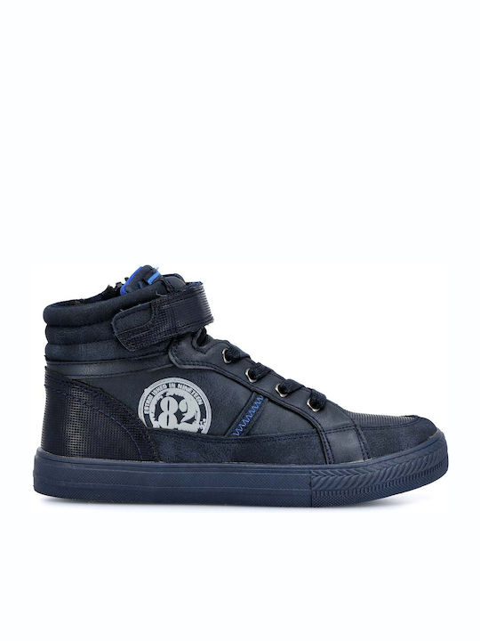 Papistas Kids Kids Boots with Laces Blue