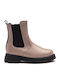 Girls Beige Ankle Boots