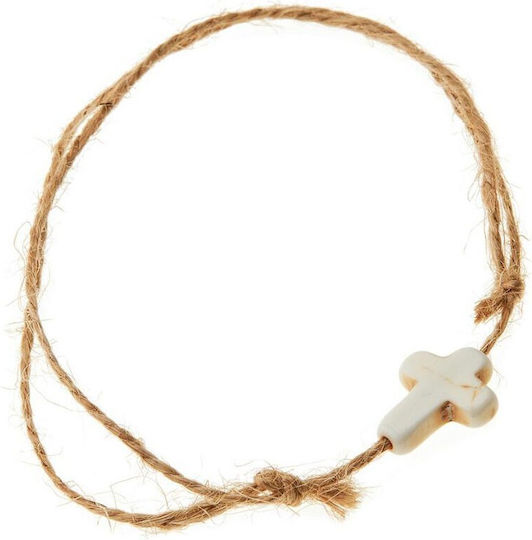 Nuova Vita Christening Charm Bracelet Beige 50 Pieces