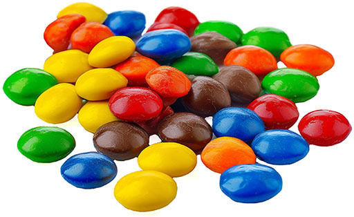 Migdale Jordan Pebble Multicolore Smarties 100 Gr Pachet