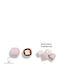 Κουφετα Candy Ball Γευση Marshmallow 800γρ Περιπου 210-220 Τεμαχια Ροζ