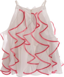 Rochie de botez pentru bebeluși Neonato 4171 Alb