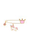 Vitopoulos Children's Safety Pin Charm Gold K9