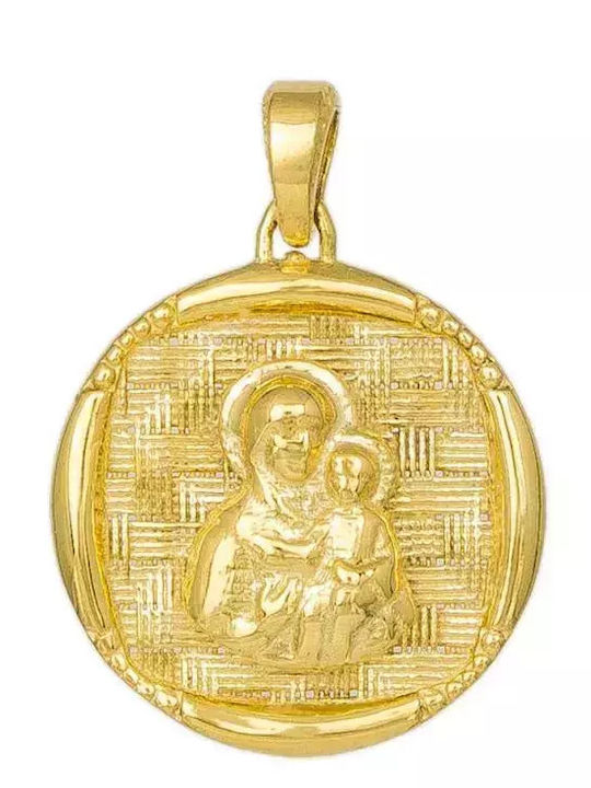 Χρυσό Φυλαχτό Διπλής Όψης Κ14 044891 044891 Χρυσός 14 Καράτια