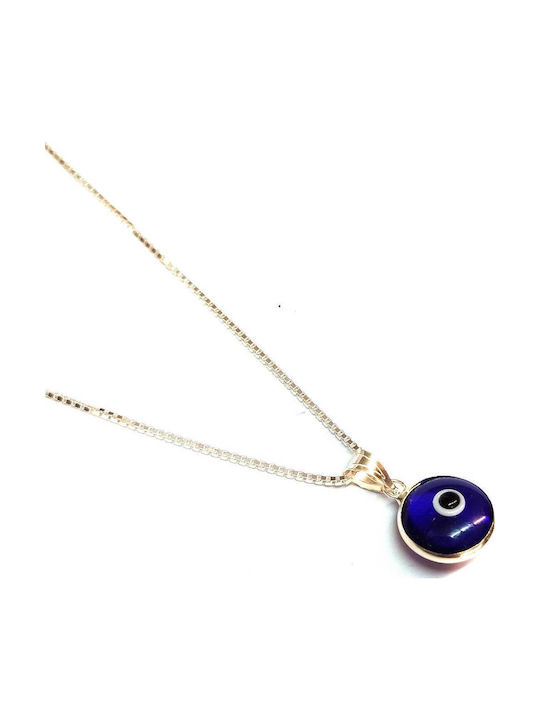 Kids Silver 9.5 Necklace Silver 925 Chain with Eye Pendant Chain Size 40-45 Centimeters