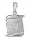 Kids Pendant Zodiac Sign Pisces White Gold 14K 034866 034866 Gold 14 Carats