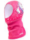 Cairn Kids Fleece Neck Gaiter Fuchsia